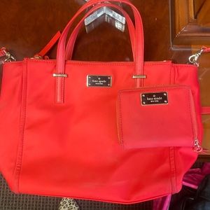 Kate spade bag and wallet
